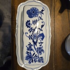 Blue Danube Butter Dish